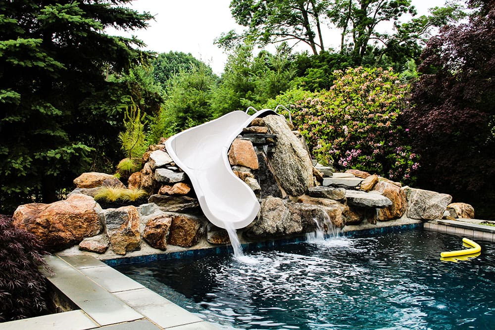Philadelphia Pool Waterfall Slide
